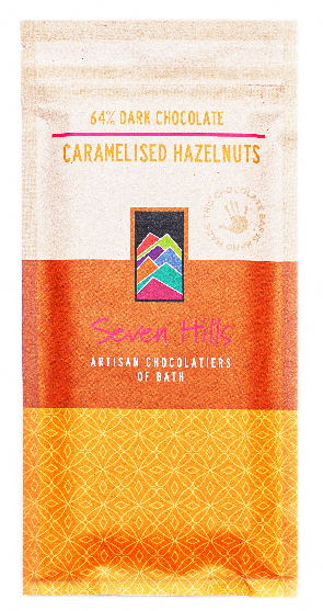 64% Dark Chocolate Blend with Caramelised Hazelnuts
