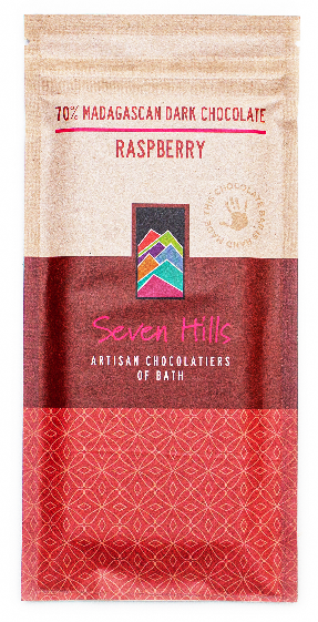 70% Madagascan Dark Chocolate with Raspberry